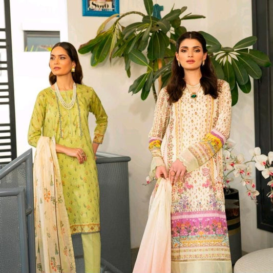 Digital Premium Printed Lawn Mother Collection Vol8 2024!
