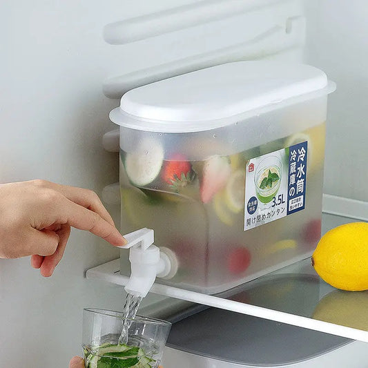 Refrigerator cold water pot Juice Milk Water Beverage - 5Ltrs